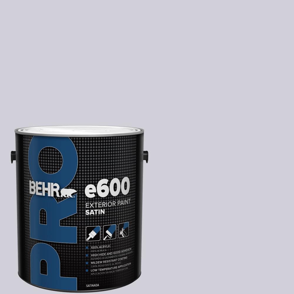 BEHR PRO 1 gal. #660E-2 Purple Essence Satin Exterior Paint