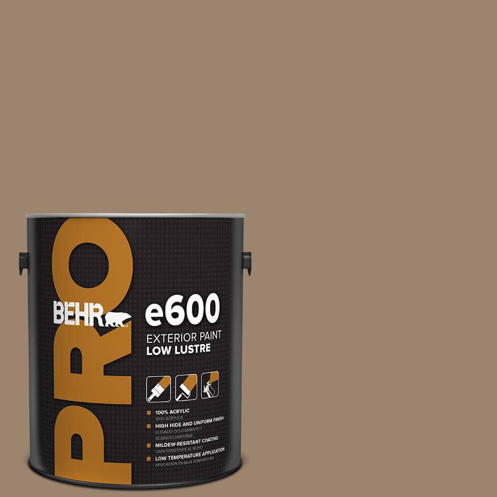 BEHR PRO 1 gal. #MQ2-48 Sturdy Brown Low Luster Exterior Paint