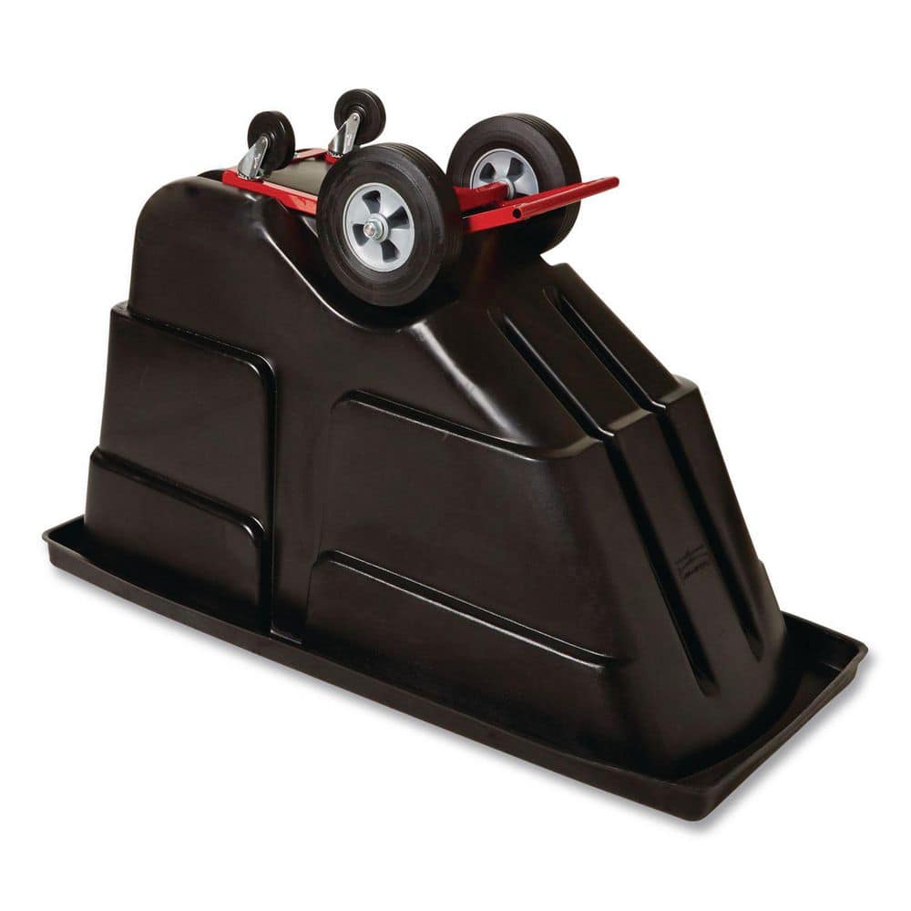 Rubbermaid Commercial Products Black Plastic 450 lbs. Capacity 202 Gal. Rotomolded Tilt Truck (3)