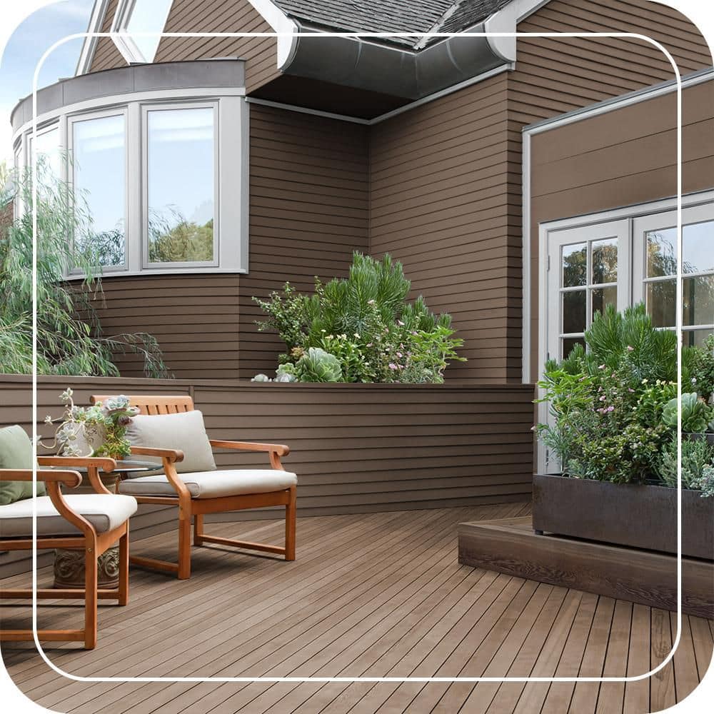 BEHR #N230-7 Color House and Fence Exterior Wood Stain (3)