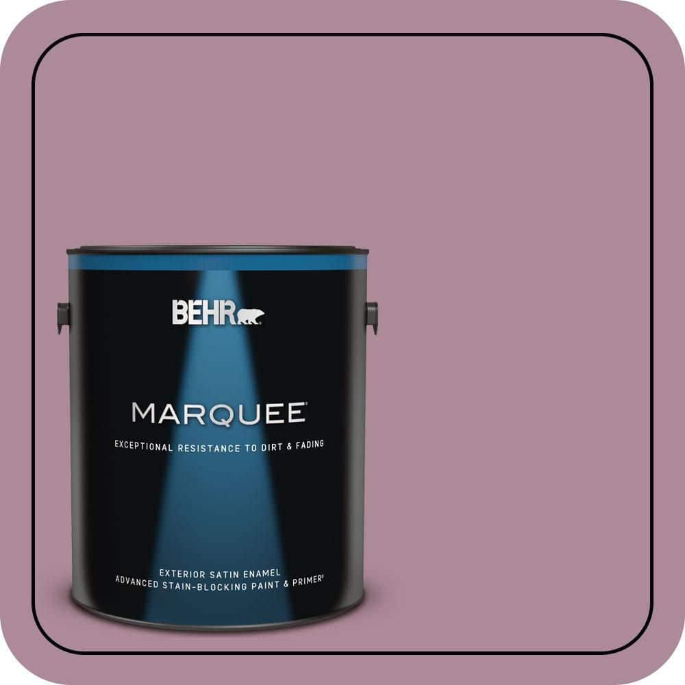 BEHR MARQUEE 1 gal. #S120-5 Reserve Satin Enamel Exterior Paint & Primer