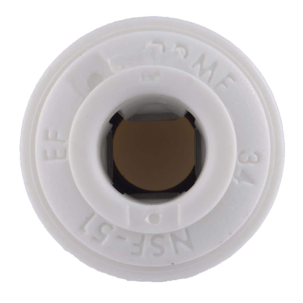 John Guest 1/4 in. O.D. Push-to-Connect Polypropylene Cap Fitting (3)