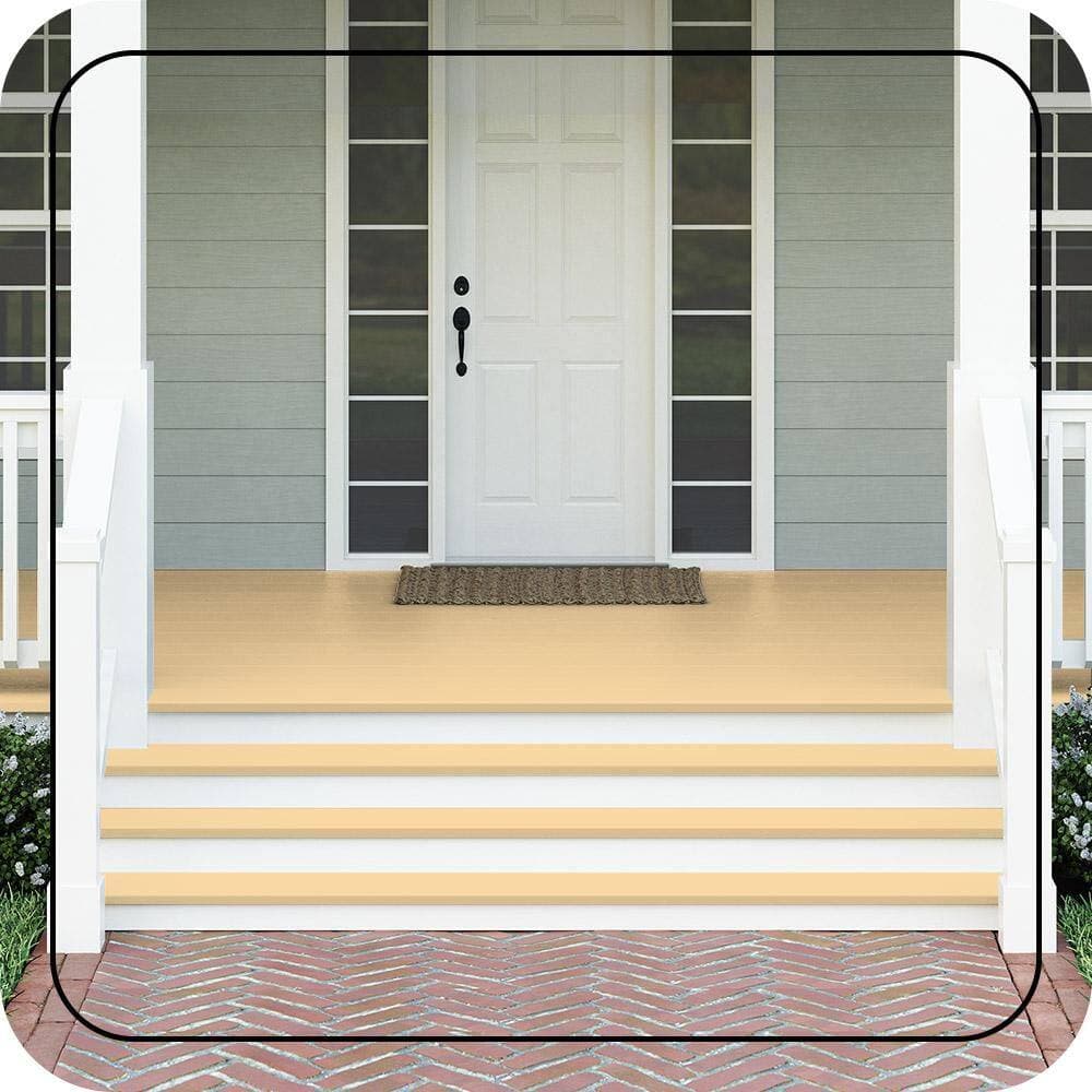 BEHR PREMIUM 1 gal. #M290-3 Corn Stalk Textured Low-Lustre Enamel Interior/Exterior Porch and Patio Anti-Slip Floor Paint (3)