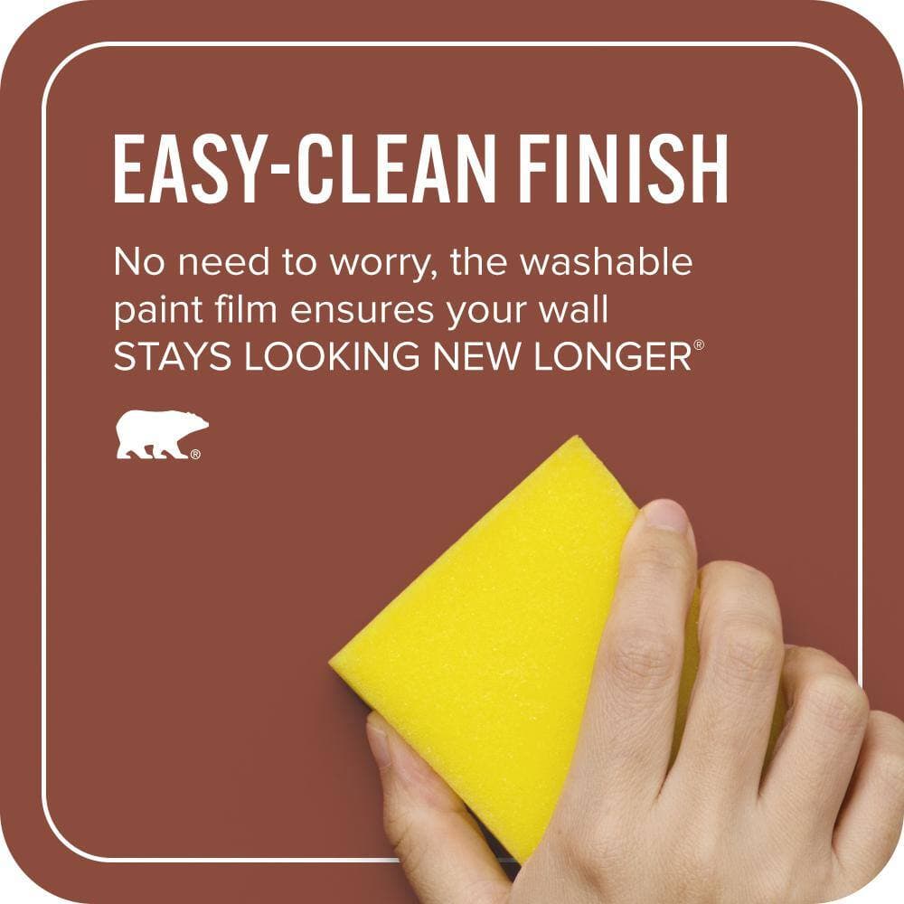 BEHR ULTRA 1 gal. #QE-14 Spiced Red Extra Durable Flat Interior Paint & Primer (4)