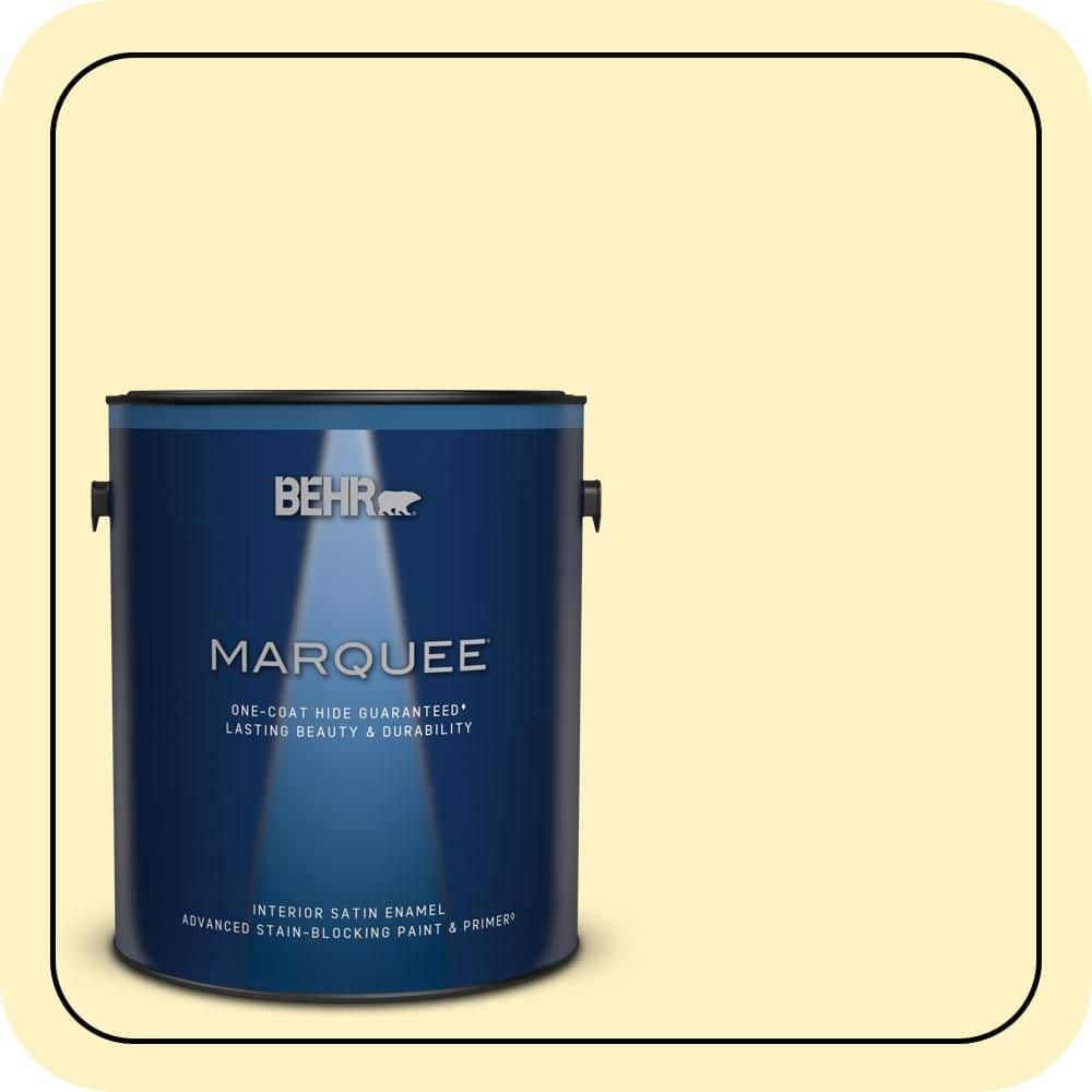 BEHR MARQUEE 1 gal. #P310-2 Natural Light Satin Enamel Interior Paint & Primer