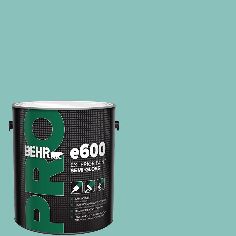 BEHR PRO 1 gal. #M450-4 Undine Semi-Gloss Exterior Paint