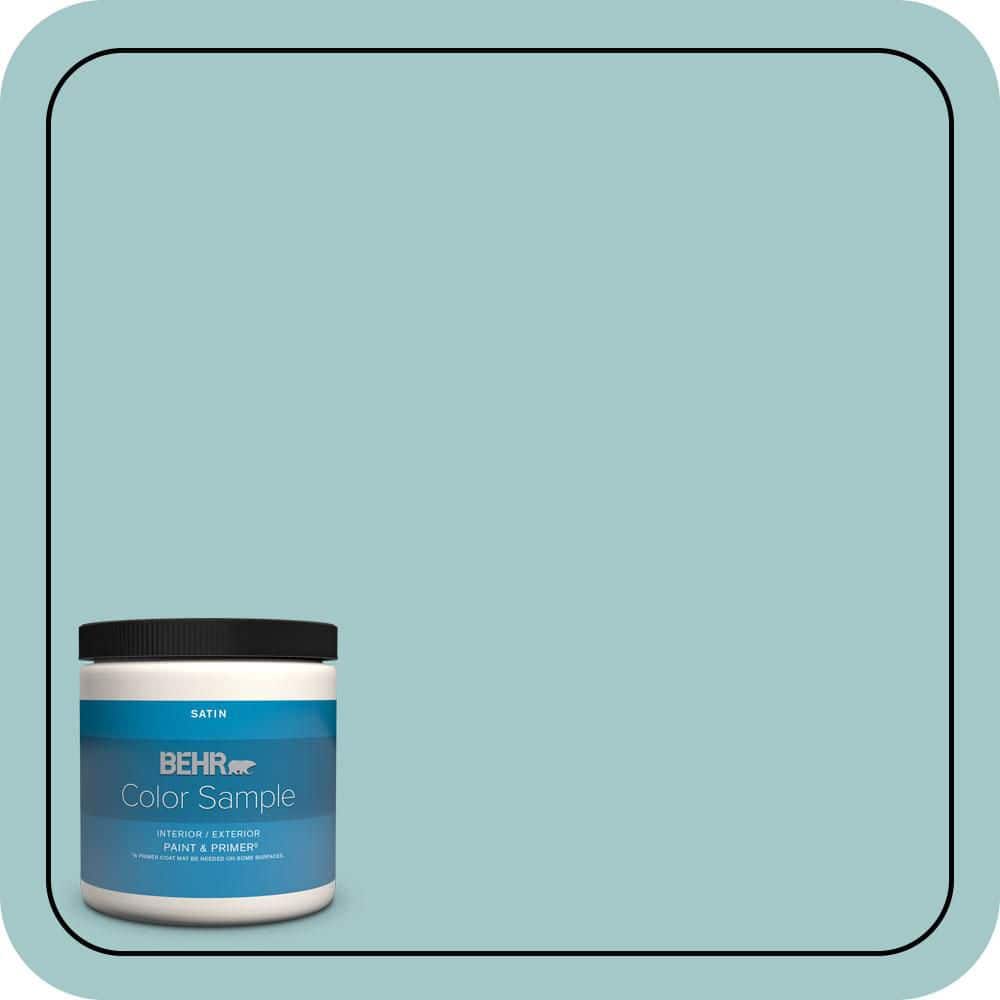 BEHR PREMIUM PLUS #PPU13-10 Ocean Boulevard Enamel Low Odor & Primer (1)