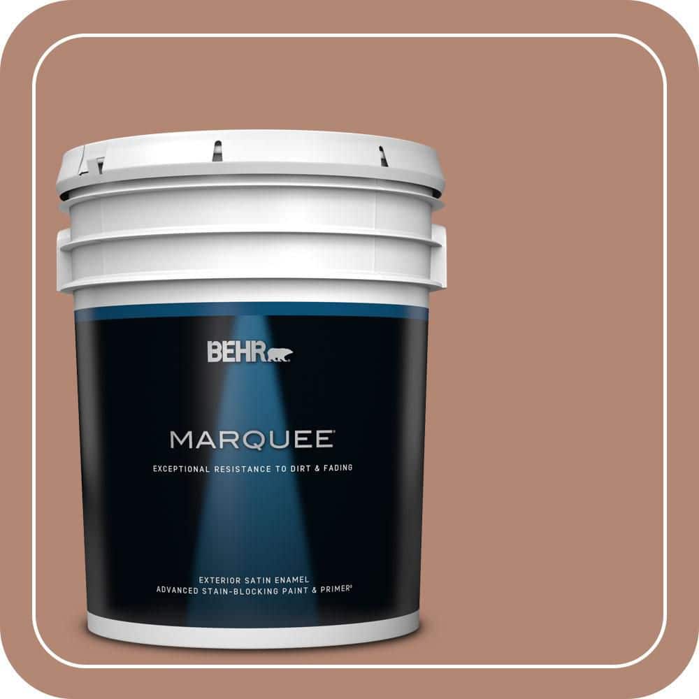 BEHR MARQUEE 5 gal. #PMD-98 Painted Skies Satin Enamel Exterior Paint & Primer