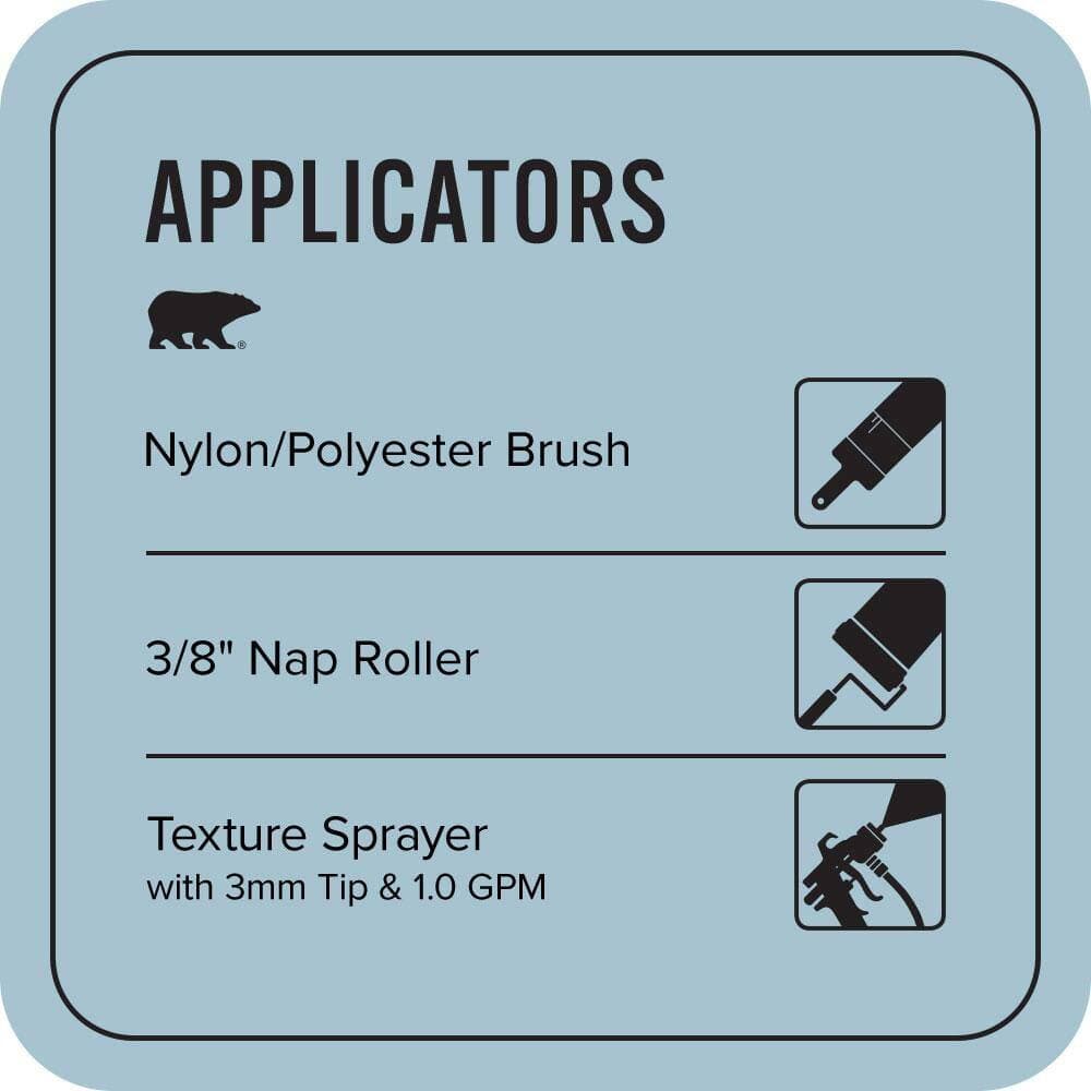 BEHR PREMIUM #550E-3 Textured Low-Lustre Enamel Interior/Exterior Porch and Patio Anti-Slip Floor Paint (4)