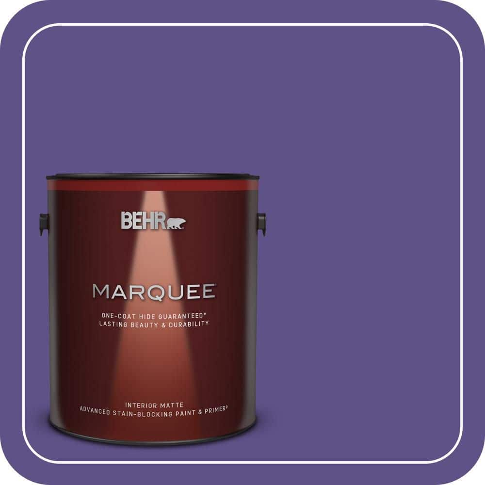 BEHR MARQUEE 1 gal. #P560-7 Kings Court Matte Interior Paint & Primer