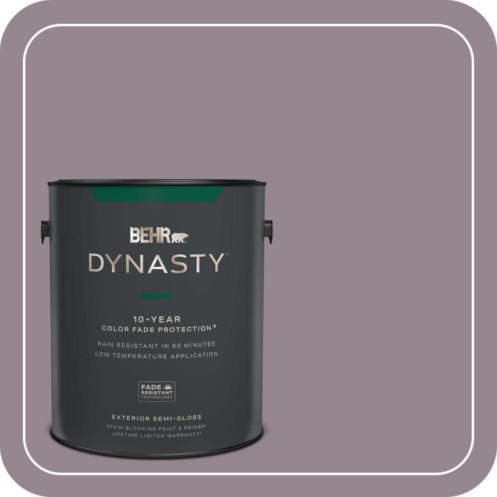 BEHR DYNASTY 1 gal. #MQ1-32 Cinema Screen Semi-Gloss Enamel Exterior Stain-Blocking Paint & Primer