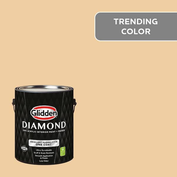 Glidden Diamond 1 gal. Toffee Crunch Eggshell Interior Paint with Primer (2)