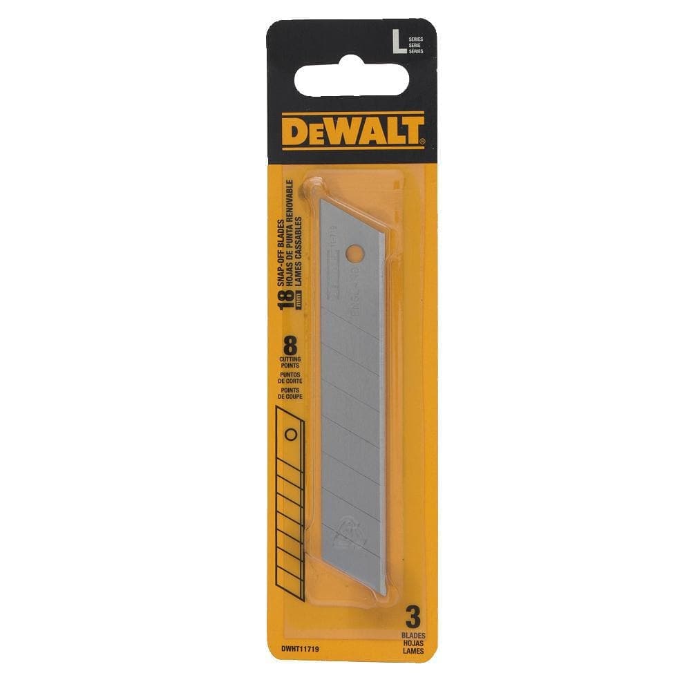 DEWALT 18 mm Snap Blades (3-Pieces) (3)