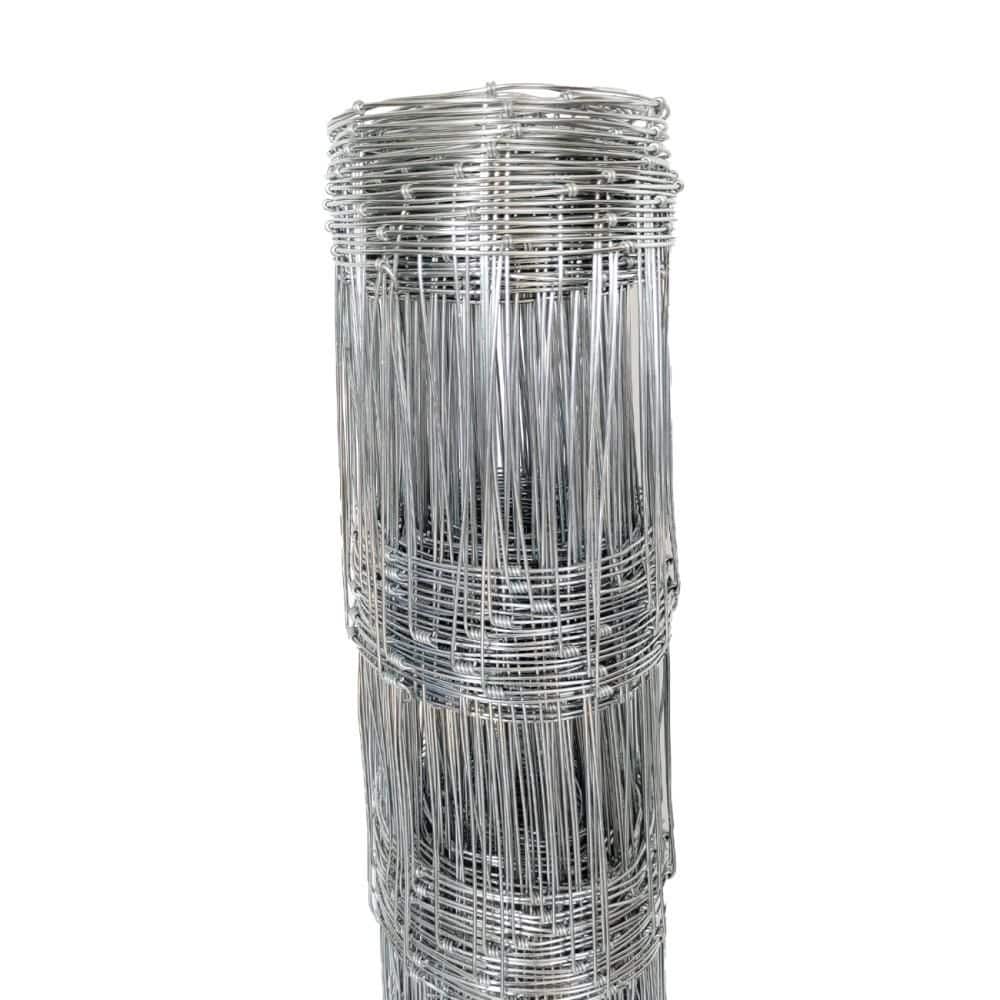 Amucolo 3 ft. x 164 ft. 13-Gauge Heavy Zinc Coating Cattle Fence Farm Fence, Galvanized Field Welded Wire Deer Fence, Goat Fence (3)