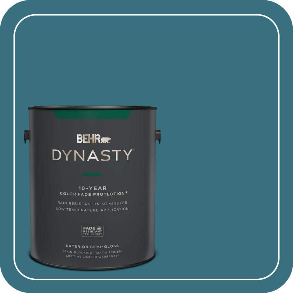 BEHR DYNASTY 1 gal. #530D-7 Grand Rapids Semi-Gloss Exterior Stain-Blocking Paint & Primer