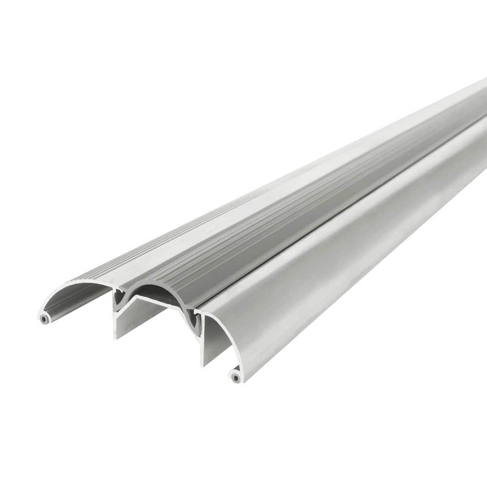 M-D Building Products High 3-3/8 in. x 47-1/2 in. Aluminum Threshold with Vinyl Seal