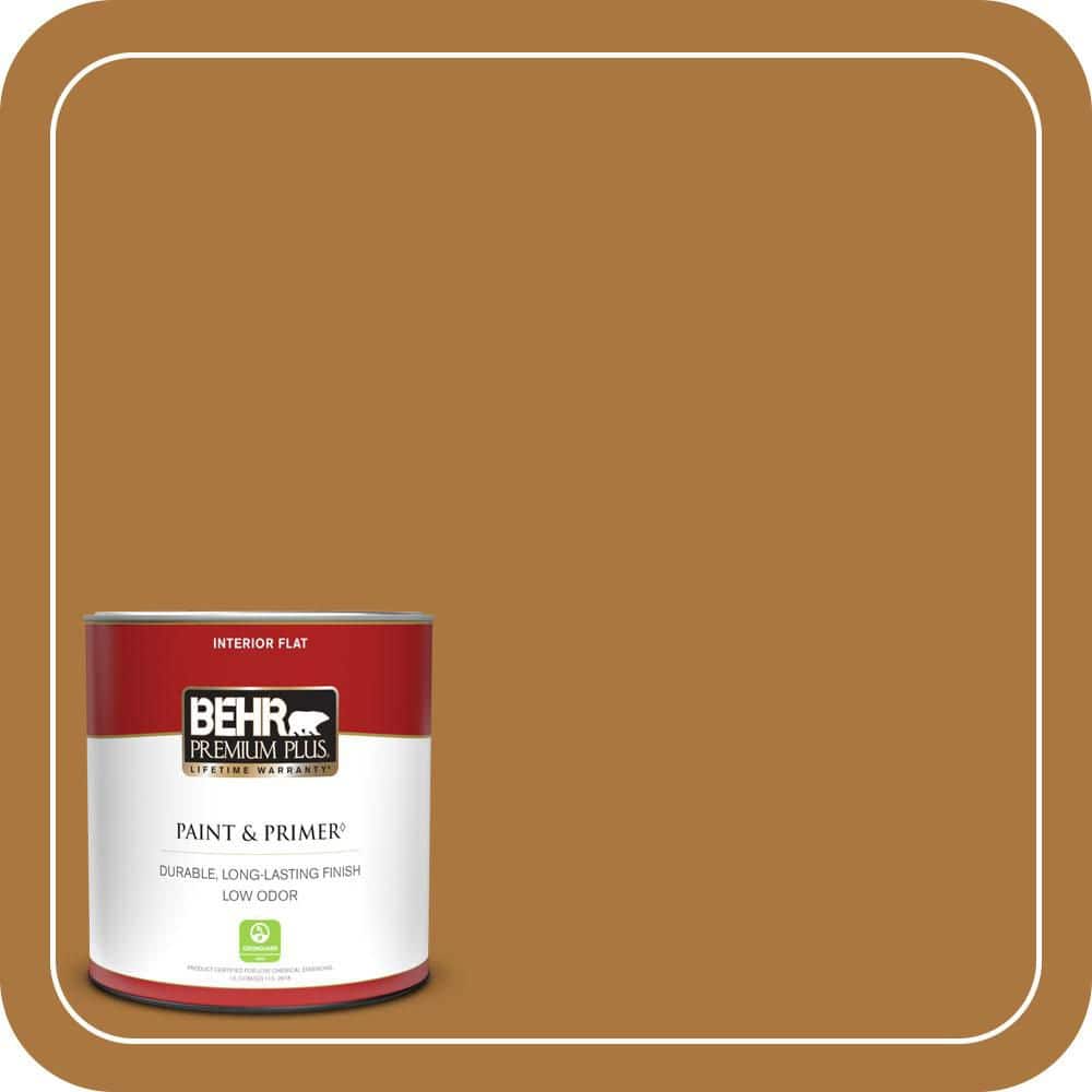 BEHR PREMIUM PLUS #M250-7 Blonde Wood Enamel Low Odor & Primer