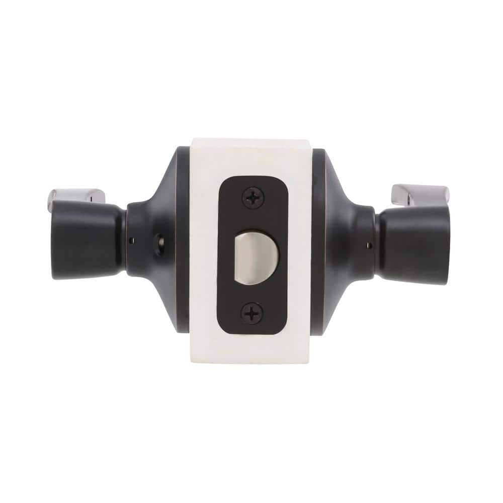 Defiant Kensington Aged Bronze Hall/Closet Door Handle (4-Pack) (3)