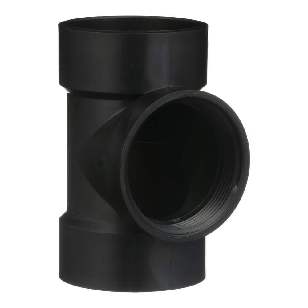 Charlotte Pipe 3 in. ABS DWV Cleanout Tee (1)
