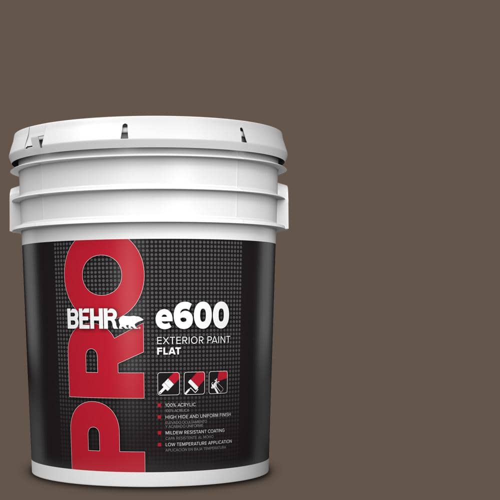 BEHR PRO 5 gal. #ECC-44-3 Osprey Flat Exterior Paint