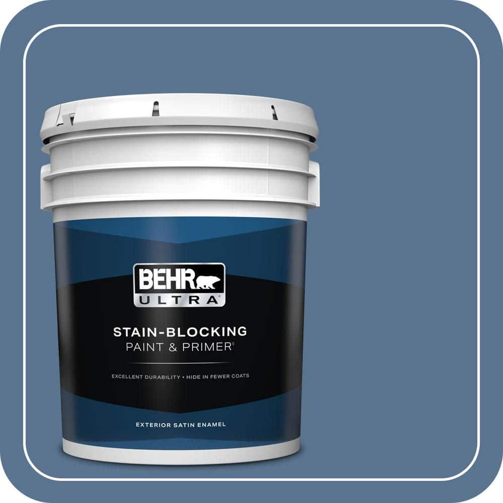 BEHR PREMIUM PLUS #PPU14-18 Laguna Blue Enamel Low Odor & Primer