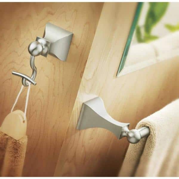 MOEN Retreat 24 in. Towel Bar in Spot Resist Brushed Nickel (2)