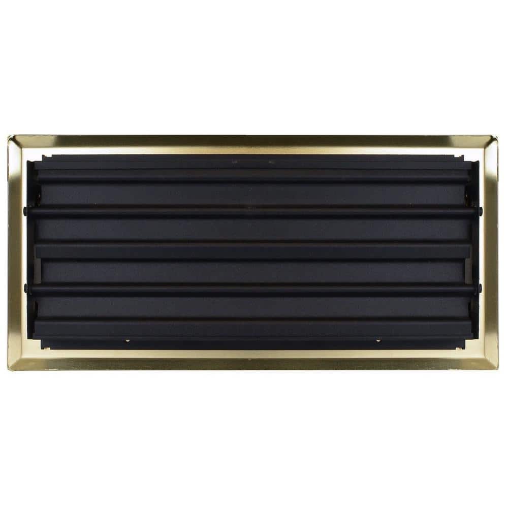 Venti Air 10 in. W x 4 in. H Floor Register in Classic Design and Oiled Bronze for Duct Opening of 10 in. W x 4 in. H (2)