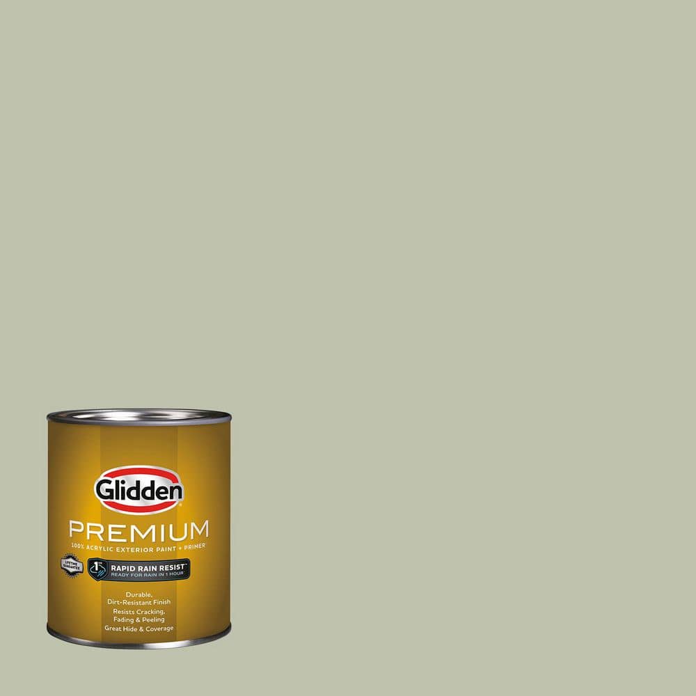Glidden Premium 1 qt. PPG1126-4 Sidekick Semi-Gloss Exterior Paint