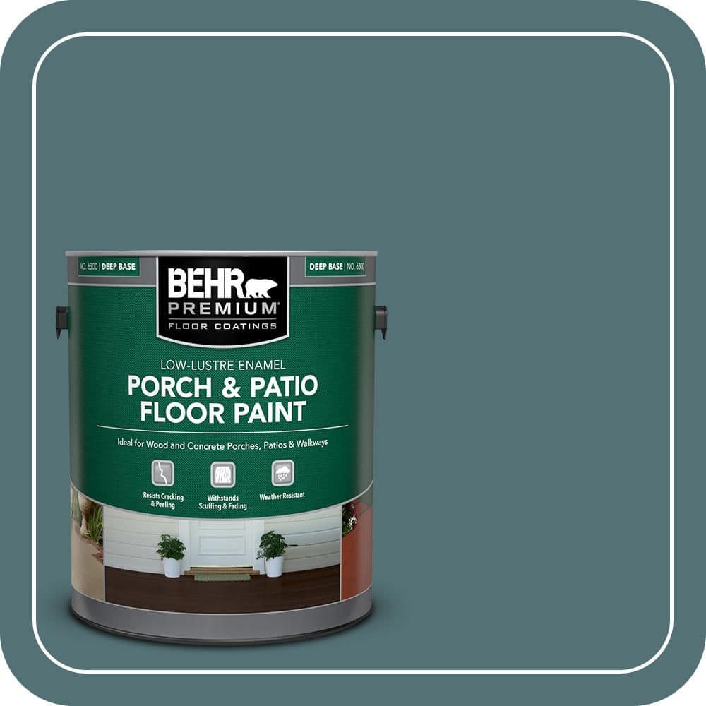 BEHR PREMIUM #HDC-CL-22 Textured Low-Lustre Enamel Interior/Exterior Porch and Patio Anti-Slip Floor Paint (1)