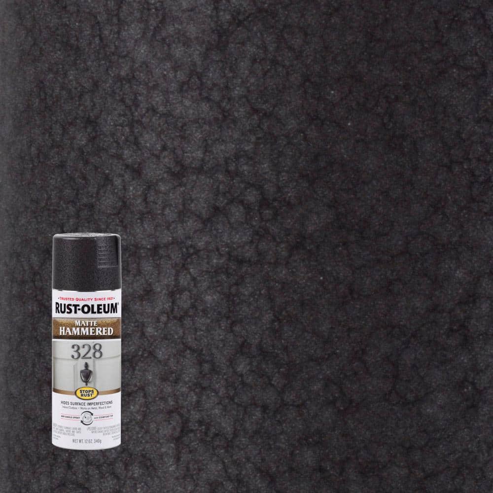 Rust-Oleum Stops Rust 12 oz. Hammered Matte Protective Spray Paint
