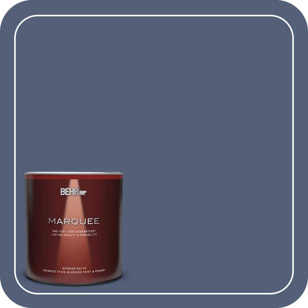 BEHR MARQUEE 1 Qt. #S530-6 Extreme One-Coat Hide Matte Interior Paint & Primer