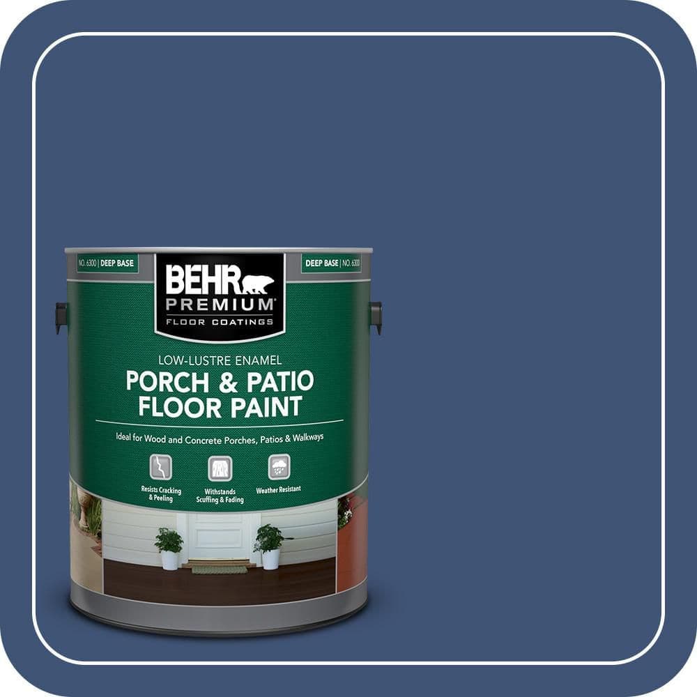 BEHR PREMIUM #600D-7 Textured Low-Lustre Enamel Interior/Exterior Porch and Patio Anti-Slip Floor Paint (1)