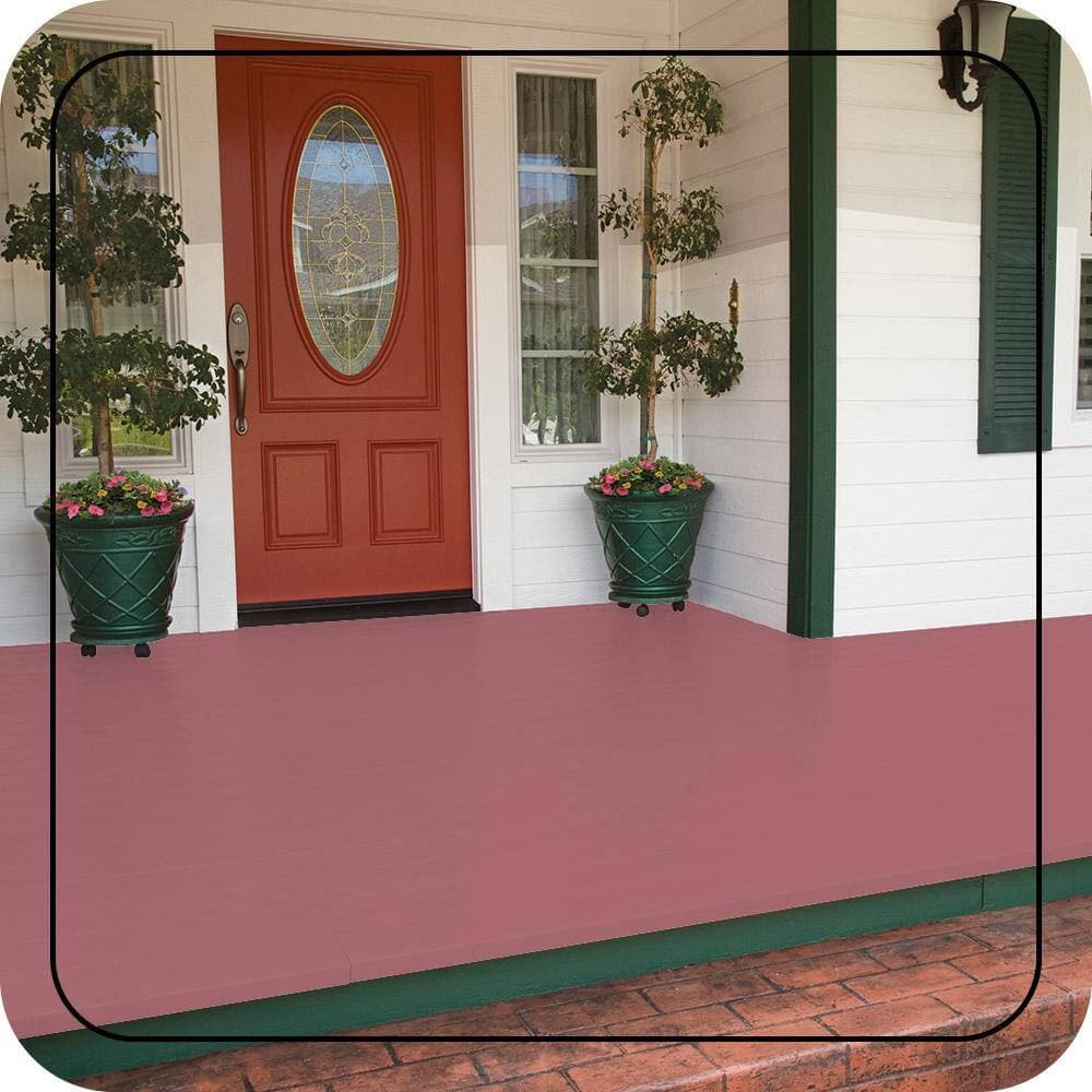 BEHR PREMIUM #M150-5 Low-Lustre Enamel Interior/Exterior Porch and Patio Floor Paint (2)
