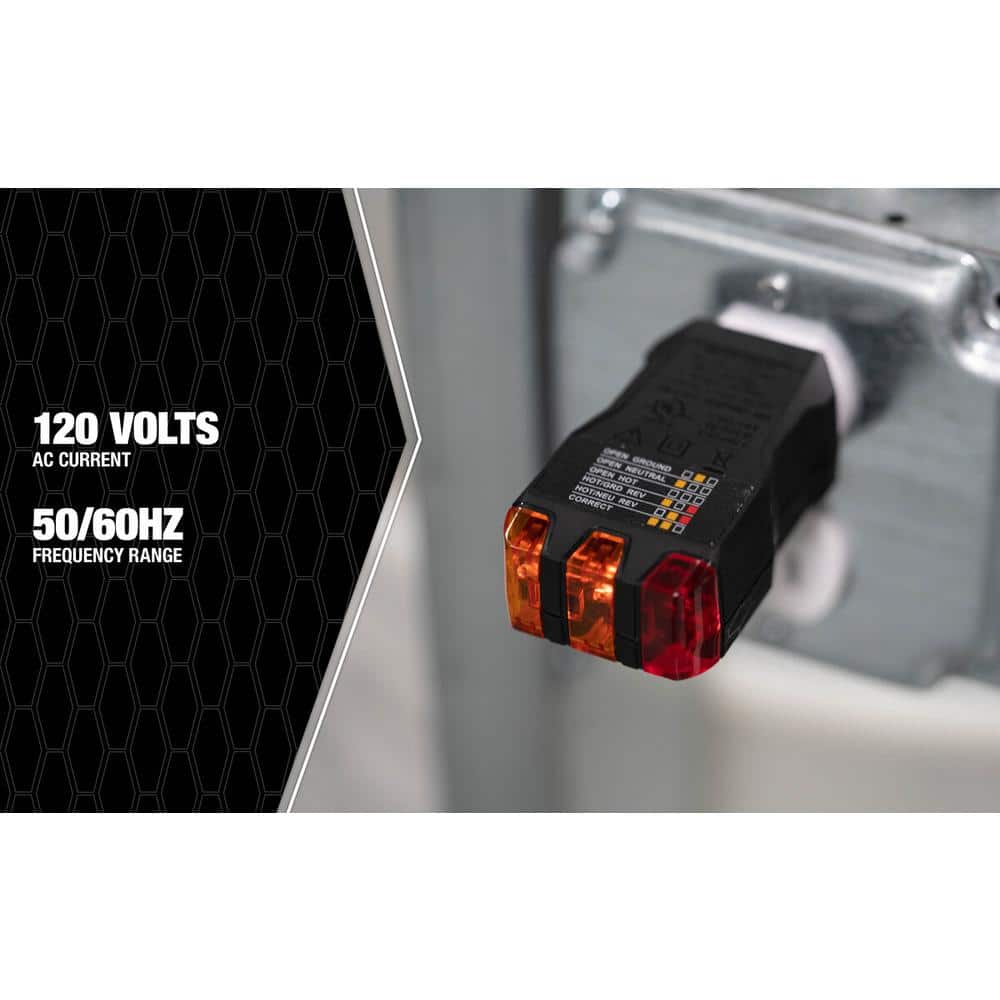 Southwire 120-Volt AC Receptacle Tester (2)