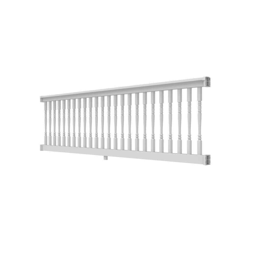 RDI Finyl Line 10 ft. x 36 in. H - T-Top Level Rail Kit - White (2)