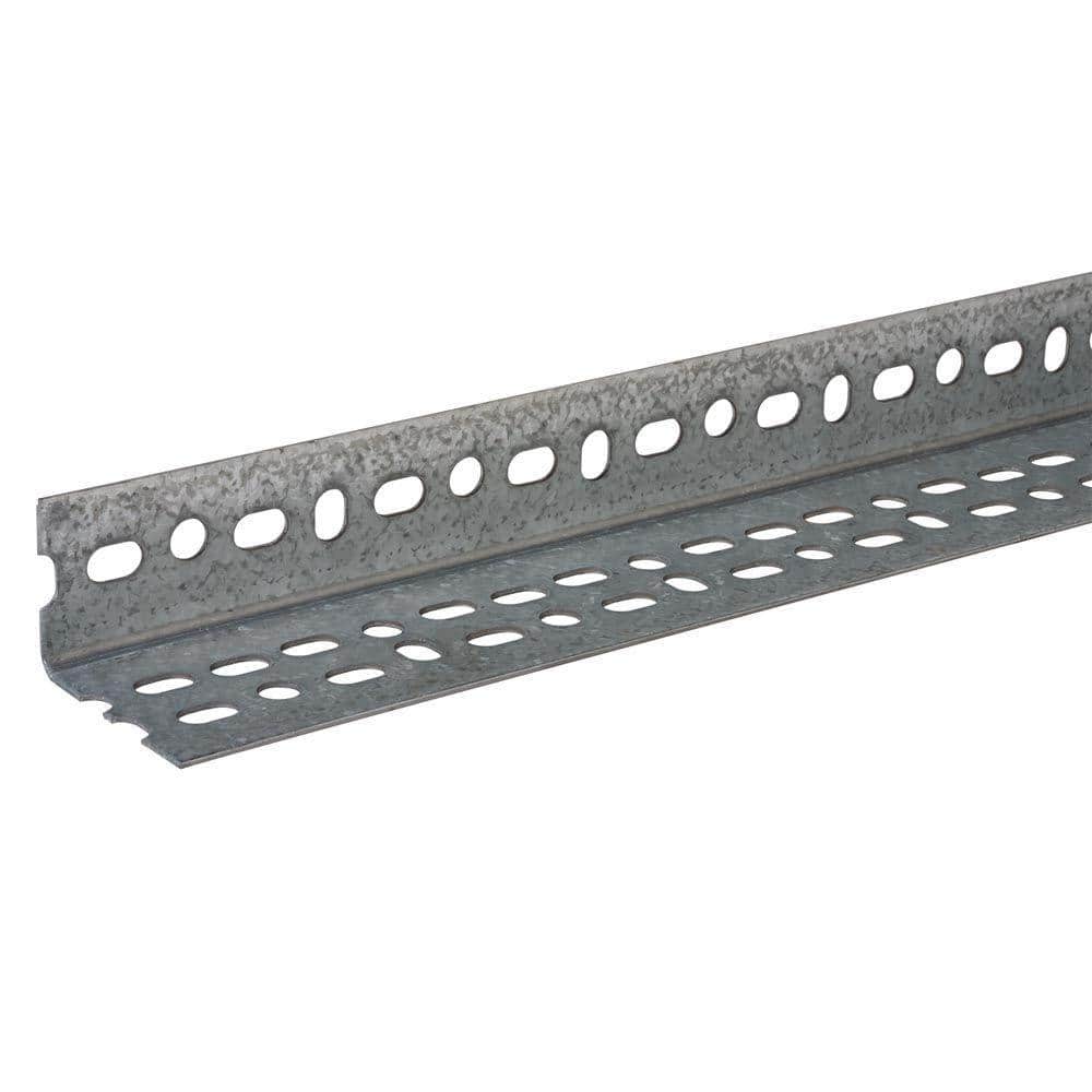 Everbilt 1-1/2 in. x 2-1/4 in x 6 ft. - 14 Gauge Thick Offset Zinc Plated Steel Angle