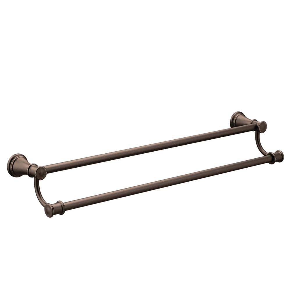 MOEN Belfield 24 in. Double Towel Bar in Oil Rubbed Bronze (1)