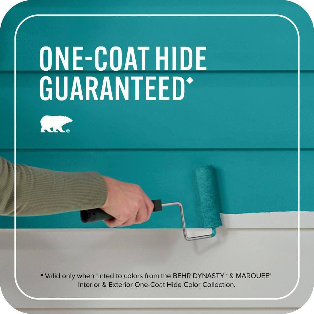 BEHR MARQUEE 1 gal. #500B-7 Tucson Teal Satin Enamel Exterior Paint & Primer (3)