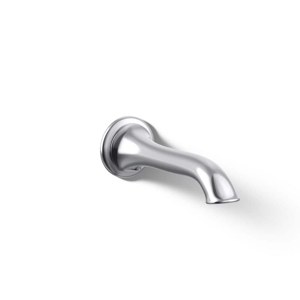 KOHLER Artifacts 8 in. Wall-Mount Bath Spout with Flare Design (1)