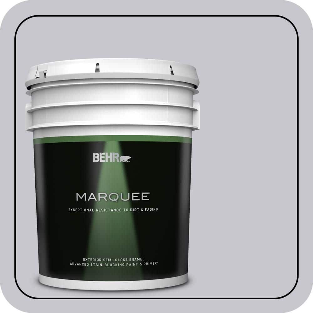 BEHR MARQUEE 5 gal. #N550-2 Centre Stage Semi-Gloss Enamel Exterior Paint & Primer