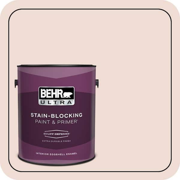 BEHR ULTRA 1 gal. #MQ3-34 Stolen Kiss Extra Durable Eggshell Enamel Interior Paint & Primer (2)