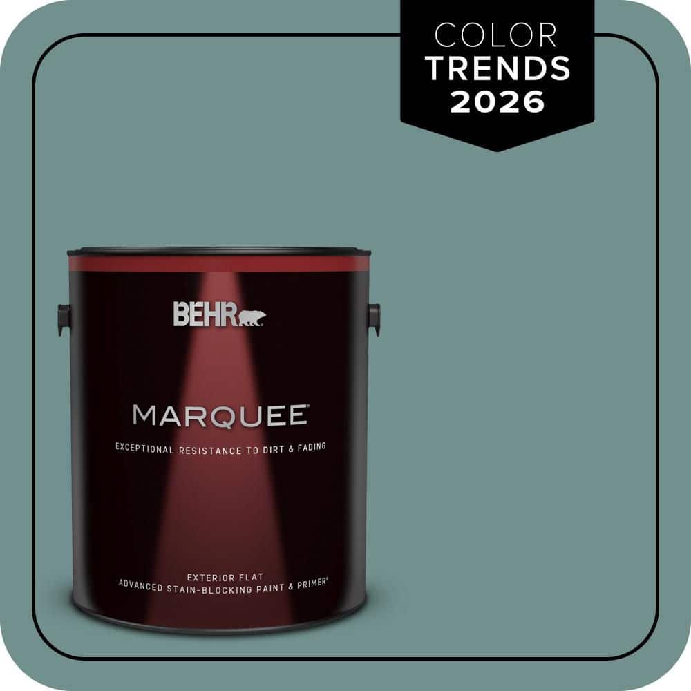 BEHR MARQUEE 1 gal. #PPU12-03 Dragonfly Flat Exterior Paint & Primer