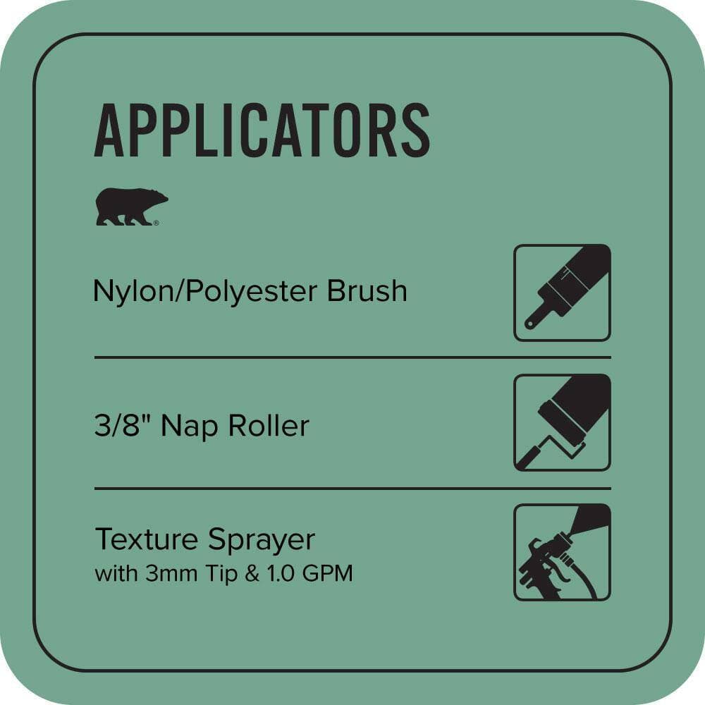 BEHR PREMIUM #M420-5 Textured Low-Lustre Enamel Interior/Exterior Porch and Patio Anti-Slip Floor Paint (4)