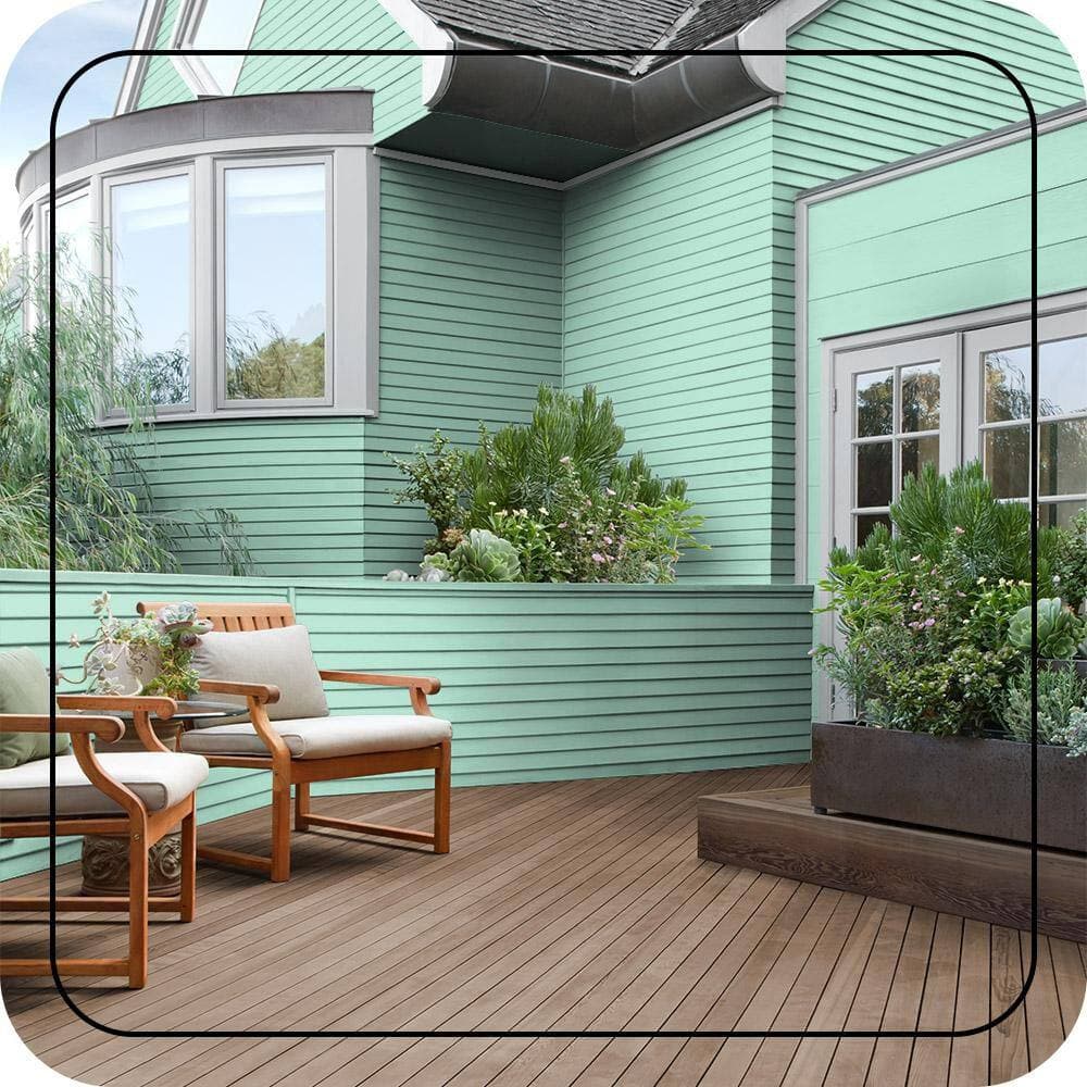 BEHR #P420-2 Color House and Fence Exterior Wood Stain (3)