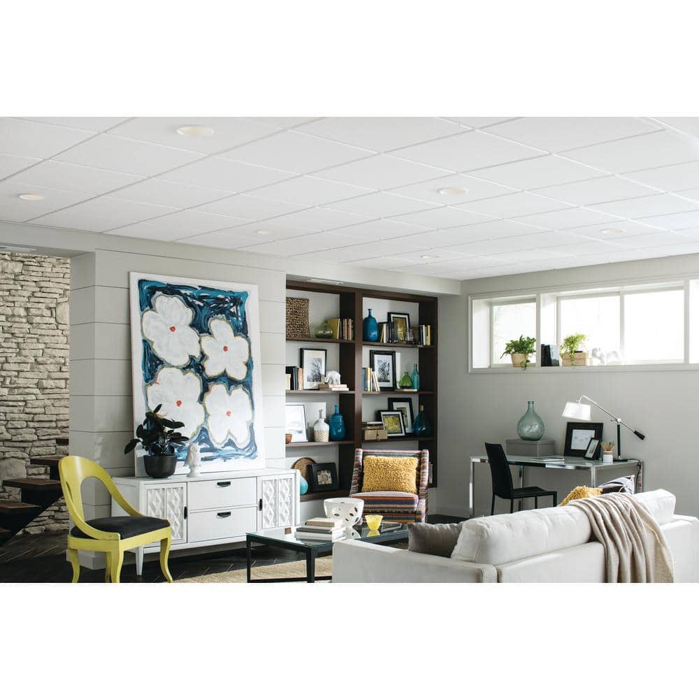Armstrong Sahara 2 ft. x 2 ft. Suspended/Drop Tegular Ceiling Tile (2048 sq. ft./pallet) (2)