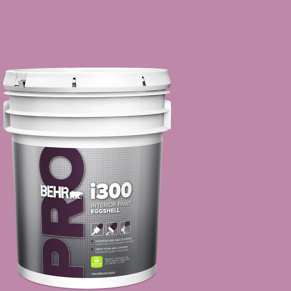 BEHR PRO 5 gal. #M120-5 Rosy Eggshell Interior Paint