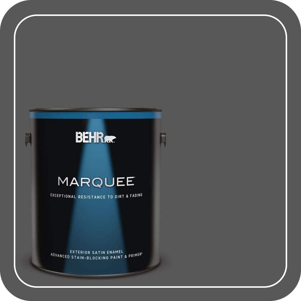 BEHR MARQUEE 1 gal. #PPU24-22 Shadow Mountain Satin Enamel Exterior Paint & Primer