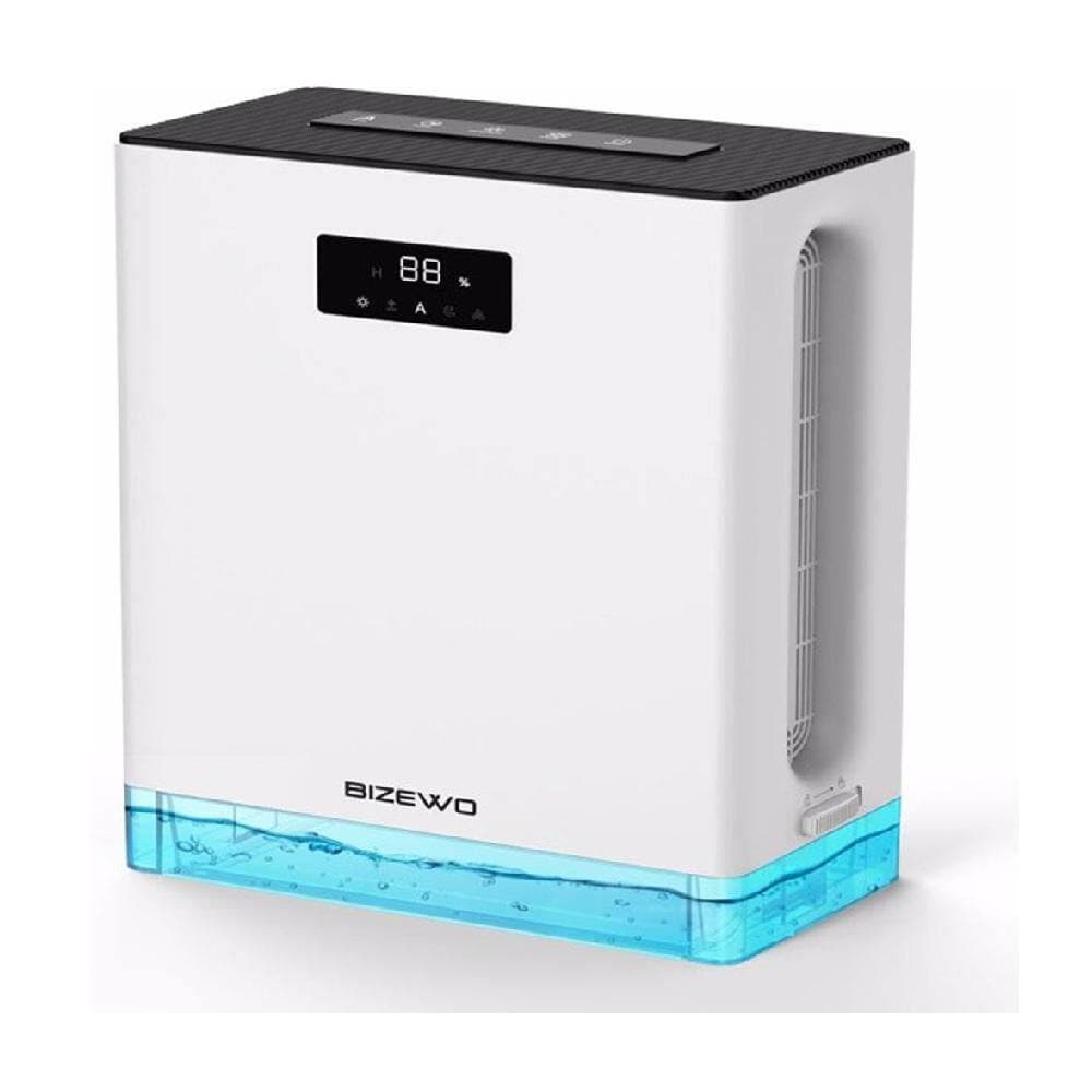 Adrinfly 1.58 pt. 950 Sq. Ft. Dehumidifier in White with 101 oz. Water Tank, Auto Shutoff, 2 Modes, Defrost & 7-Color LED Light (2)