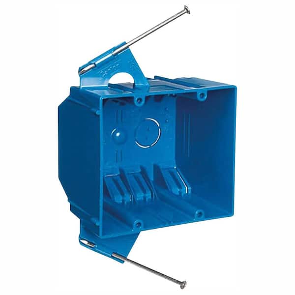 Carlon 2-Gang 32 cu. in. Electrical PVC New Work Electrical Switch and Outlet Box (B232ACP) (2)