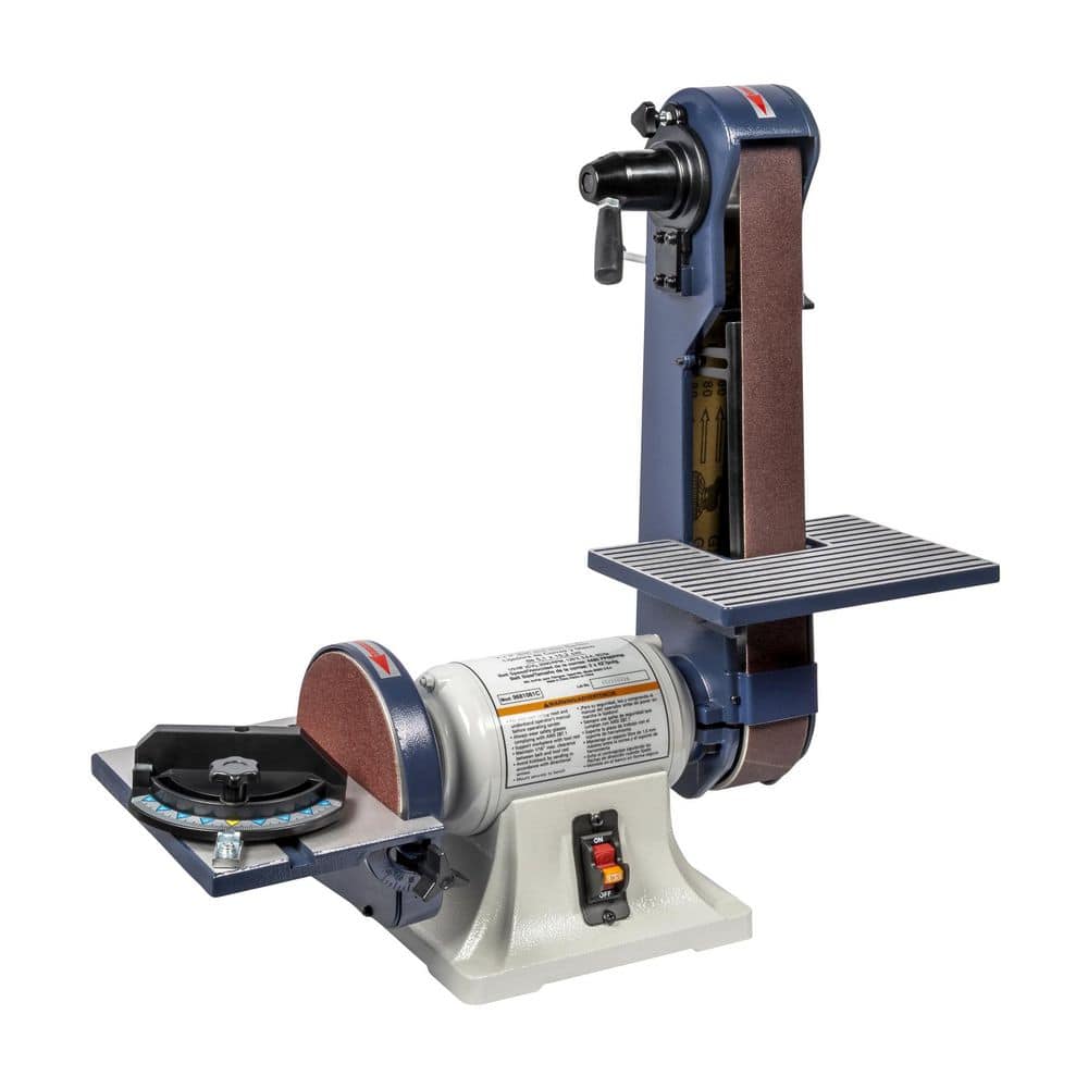 Palmgren 2 in. x 42 in. Belt, 6 in. Disc Bench Finishing Machine (3)
